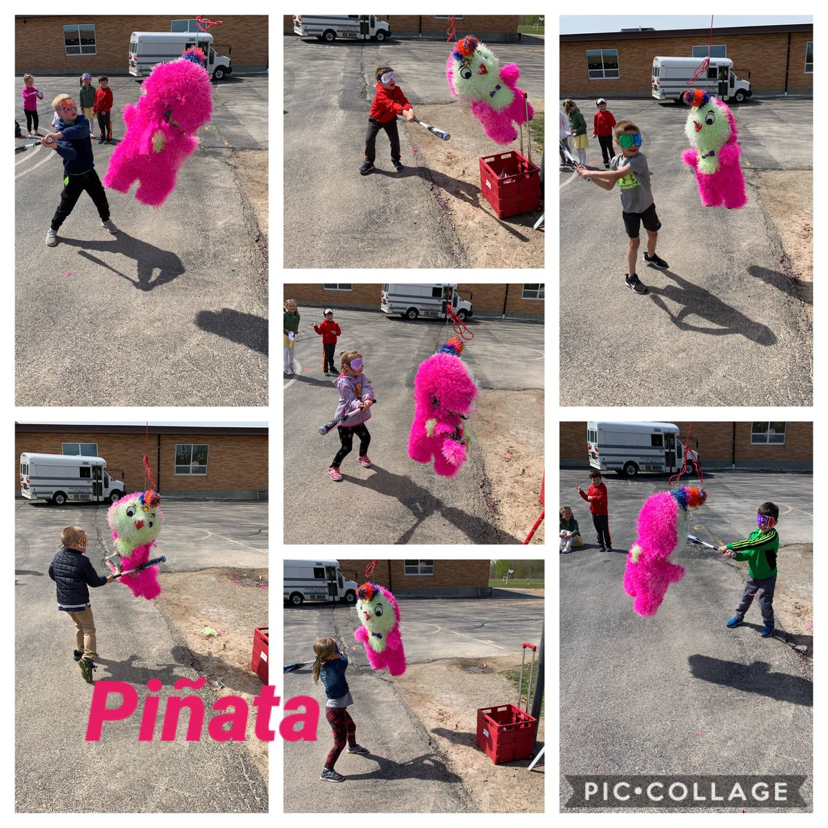 ¡Piñata número cinco! #RaiderStrong #RaiderEWL <a href="/PCSD_LN/">Lannoye Elementary</a> @KDGHoverson