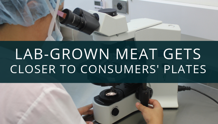 FoodInstitute's tweet photo. Previously in the #FoodInstituteBlog: "#LabGrown #meat Gets Closer to Consumers' Plates" - https://t.co/CEXkhrGEEM https://t.co/k20RhWOd2N