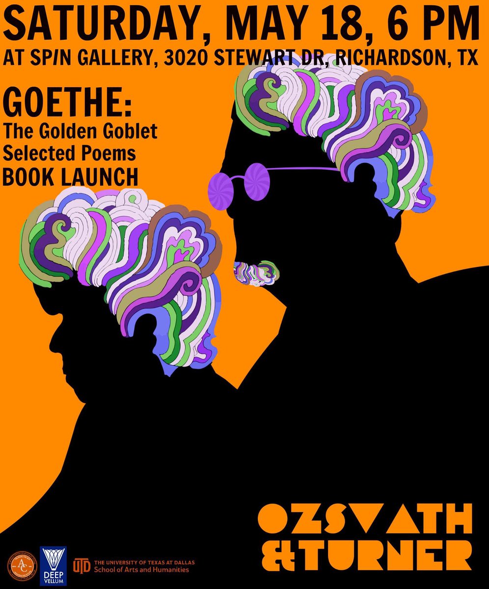 Like our Ozsvath -Turner groovy poster? Our first 30 guests tomorrow night receive a FREE T-shirt! See you Sat at 6pm, SP/N Gallery <a href="/UTDallasArts/">Bass School at UT Dallas</a>