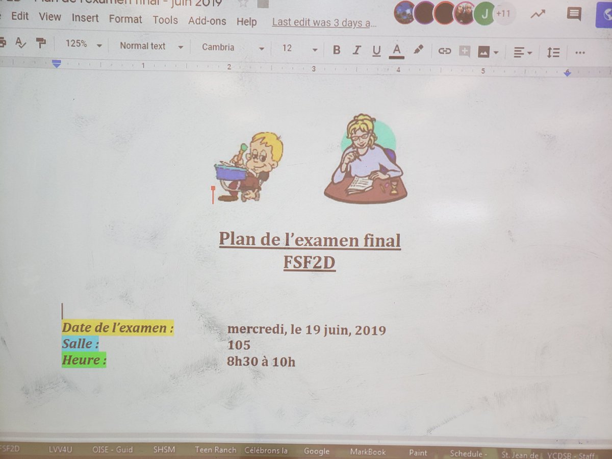 Mme_DiBenz's tweet photo. It's that time of year...again!!! #FSF2D #FSF1P students prepping for exams... https://t.co/lhwN4Z6LeX