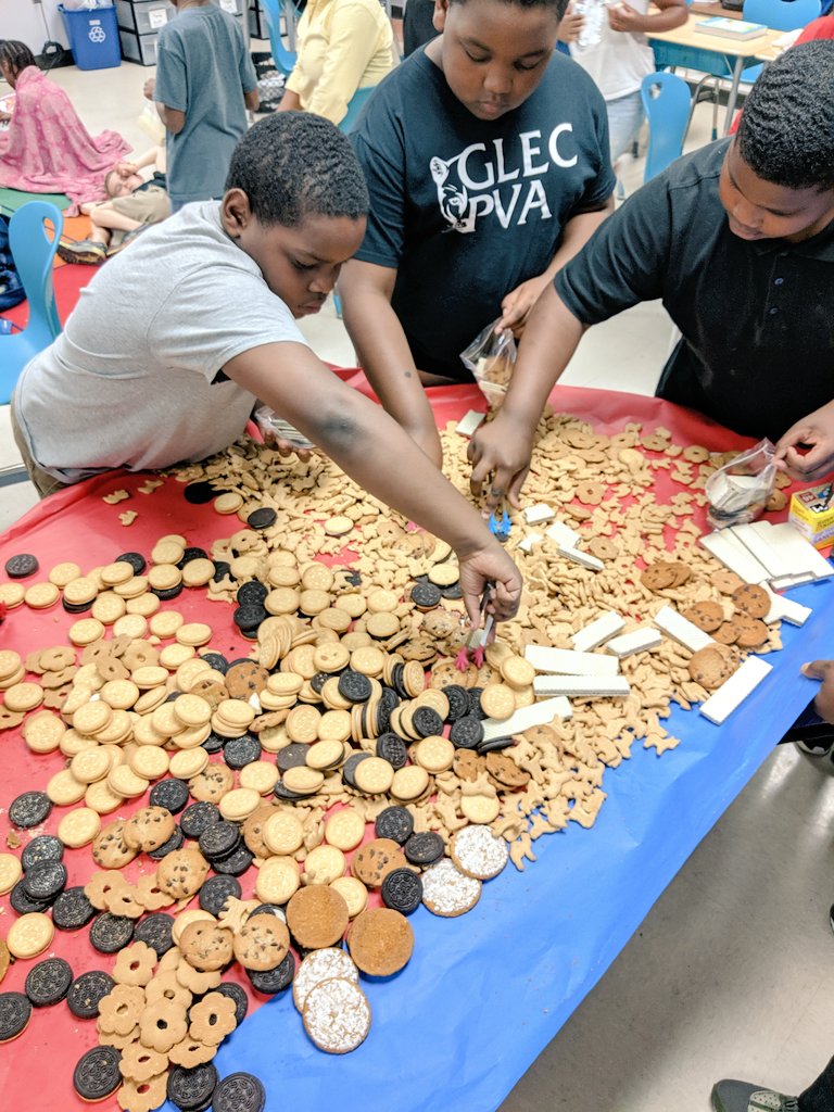 TotesThomas's tweet photo. Third Grade crushed STAAR testing! Today our scholars got to celebrate all of their hard work #cookiecrunch #thirdgrade #hisd @hisd @GLECPVA https://t.co/5W0Dp2eHSC