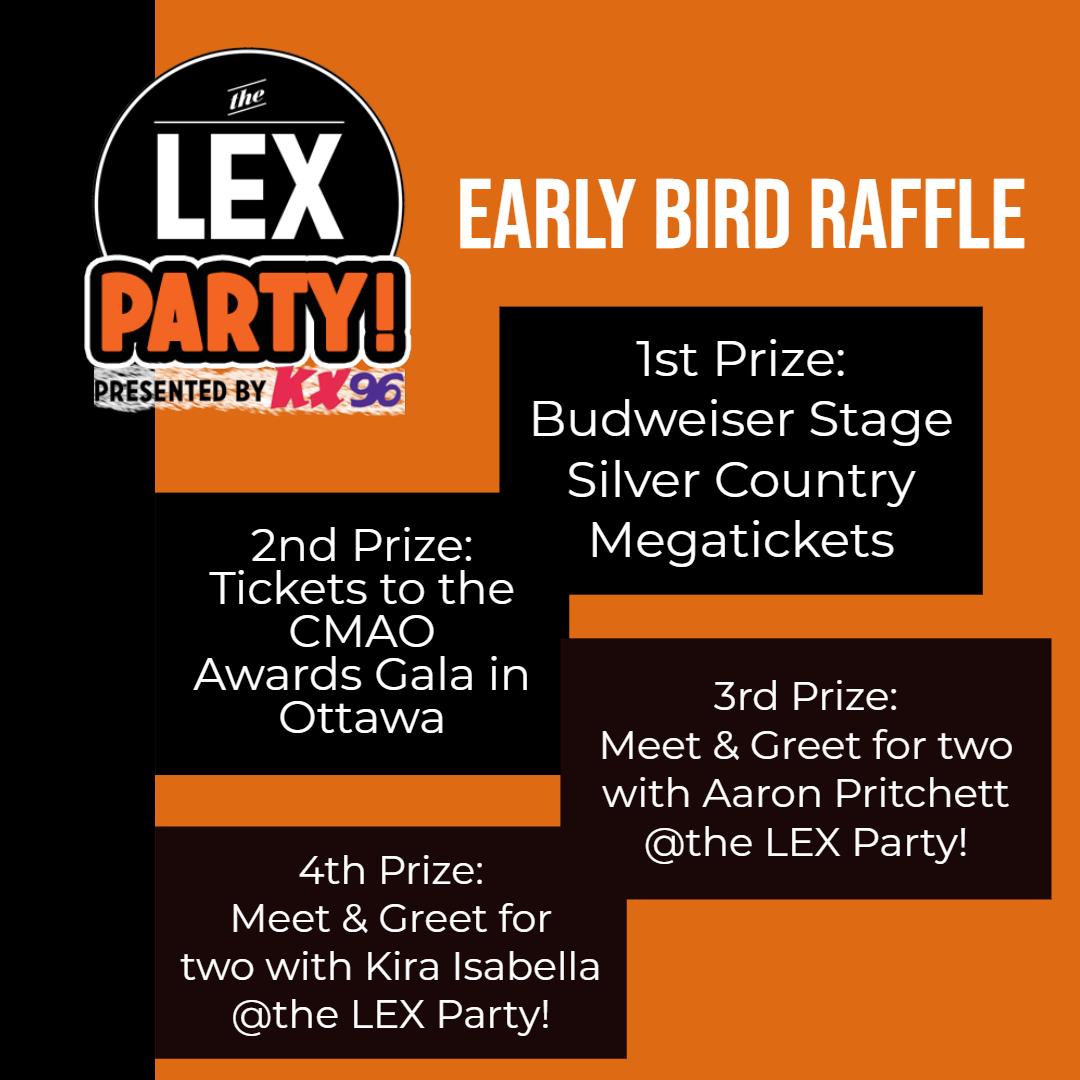 Lindsay_Ex's tweet photo. Need a last minute birthday gift? How about some LEX Party Tickets?!
Buy before May 30th to be entered in our awesome Early Bird Raffle for a chance to win a pair of Budweiser Stage Silver Country Megatickets😱
#LEXParty #LindsayEx https://t.co/xoZFsycIto