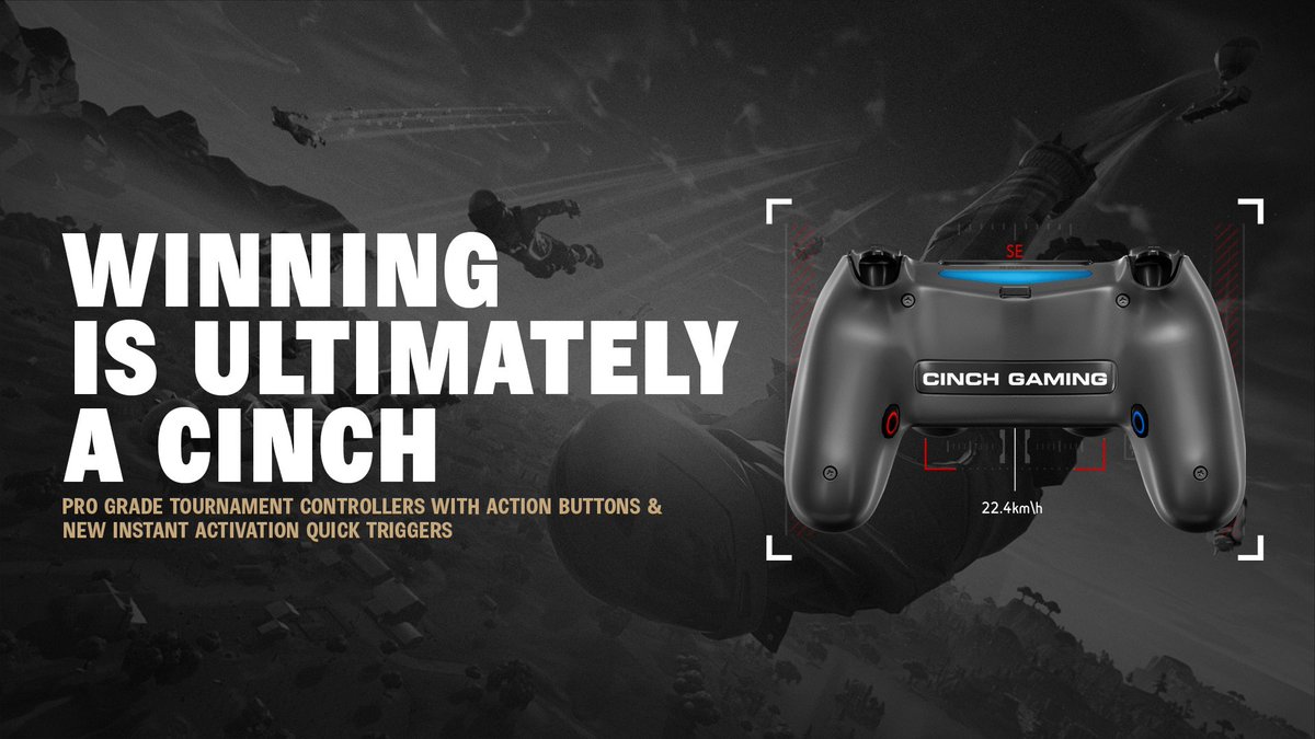 CinchGaming's tweet photo. Build the Ultimate Gaming Controller at https://t.co/Fvs0LD85N1. ๐ฎ๐ฏ๐ฆโ
#MakeitaCinch #WinningisaCinch https://t.co/ZduXOfBWMd