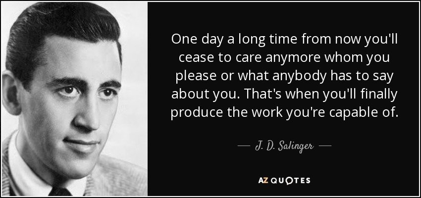 J. D. Salinger, is recognized by critics and readers alike as one of the most popular and influential authors of American fiction during the second half of the twentieth century bit.ly/2YwM0jW
