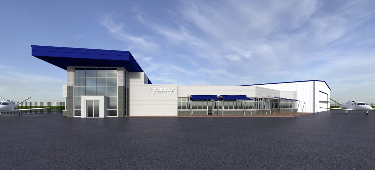We are grateful to partner w/ <a href="/Cirrus_Aircraft/">Cirrus</a> on their new facility at TKI utilizing ACAP, a strategic partnership between Western &amp; Oaktree designed to develop, build, finance &amp; manage corporate &amp; business aviation infrastructure assets at airports.
ow.ly/c0Gu50ugB3m