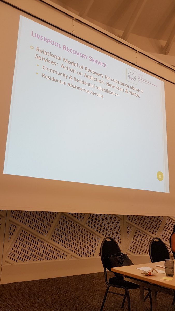 CatalyseC's tweet photo. @glenys_parry @misswyoming2 @Clive_Turpin @DrKarenShannon More from @DrKarenShannon about developments in residential services for people with #MultipleComplexNeeds at @LiverpoolYMCA inc new developments in Relational Approach to Recovery service opening June 2019 #PIE #CATRelRec #CAT25conf https://t.co/oQq9E26xvi