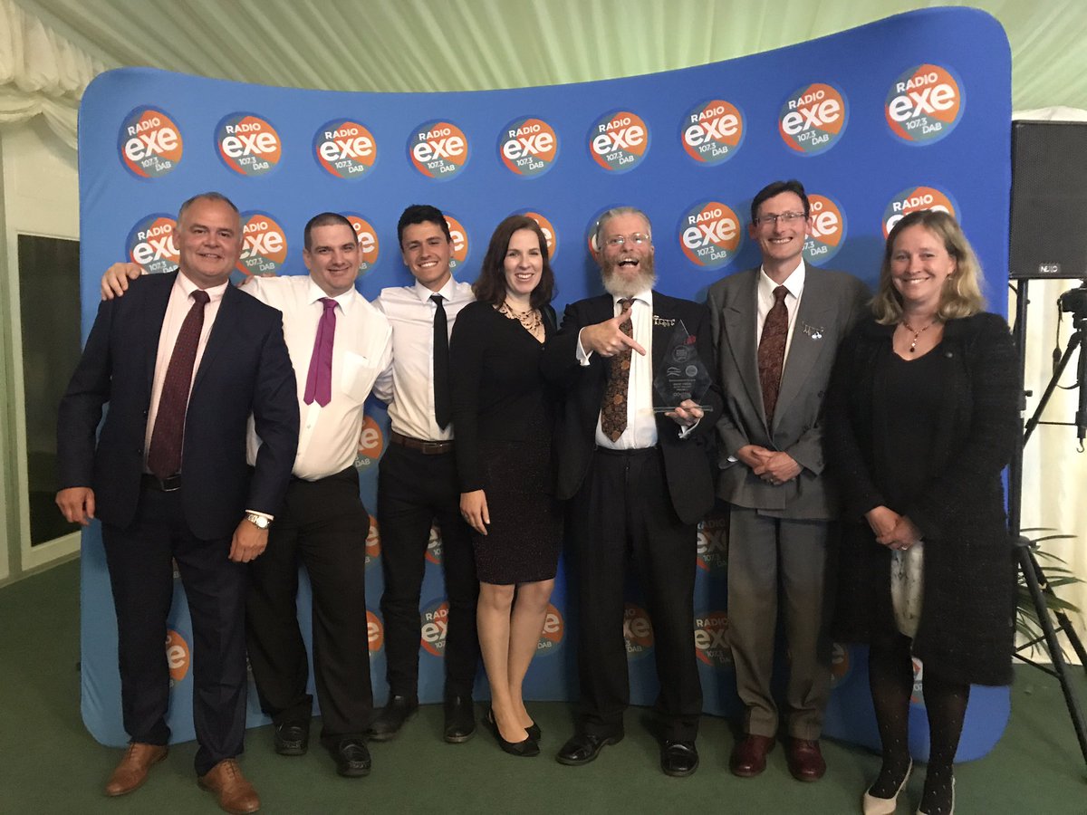 Proud to sponsor the Environmental Award at this year’s <a href="/radioexe/">Radio Exe</a> Pride of Devon Awards #POD19 Congratulations @ClystGreatTrees