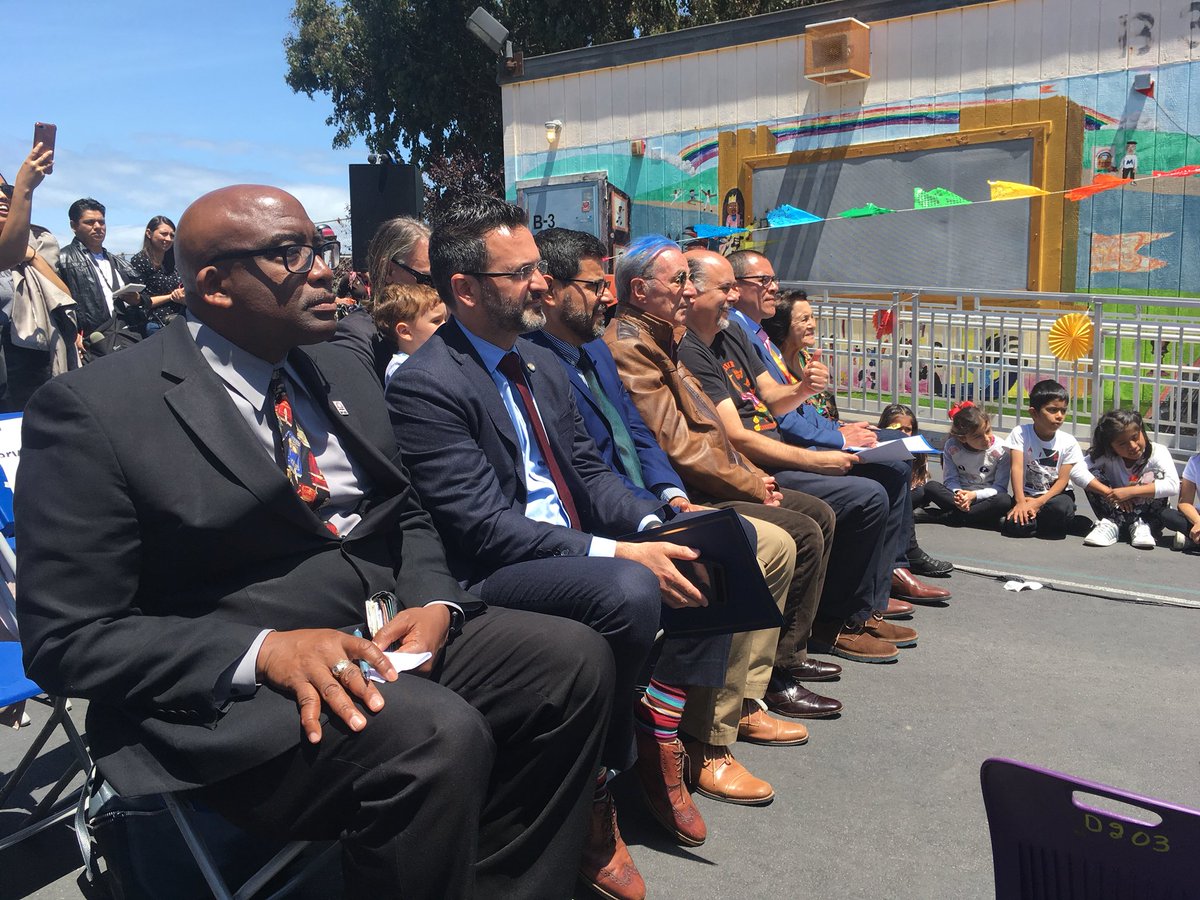SFUnified's tweet photo. What a beautiful day to celebrate the renaming of Dolores Huerta ES (formerly Fairmont ES)! https://t.co/JRkvormPID