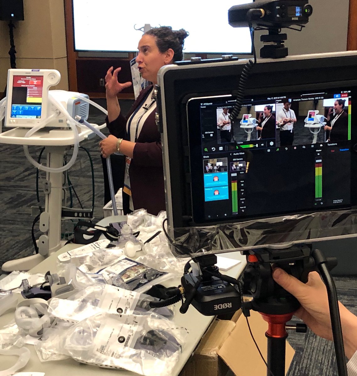 Live streaming and recording 100% of the camp this year. Incredible work by ⁦<a href="/crottyalexander/">Laura</a>⁩ @isie_p for organizing this effort!