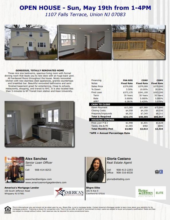 ChrisSellsNJ's tweet photo. OPEN HOUSE ALERT!!!
1107 FALLS TERR. UNION, NJ 
MAY SUNDAY 19TH 2019
1:00 PM TO 4:00 PM https://t.co/ImjNHCHOur