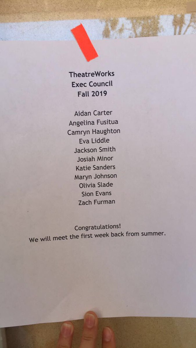 NEW EXEC!!!