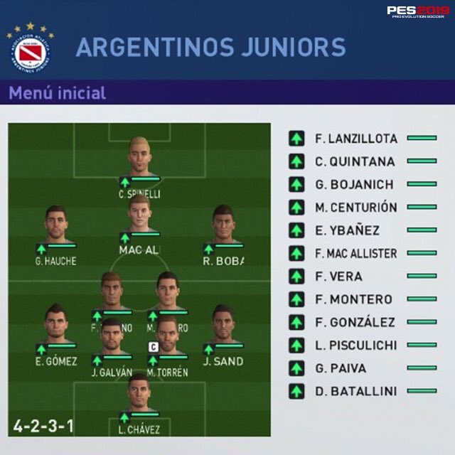 Juega_eFootball's tweet image. Sabemos exactamente lo que significa tener la flecha para arriba ⬆#PES2019 #AAAJ