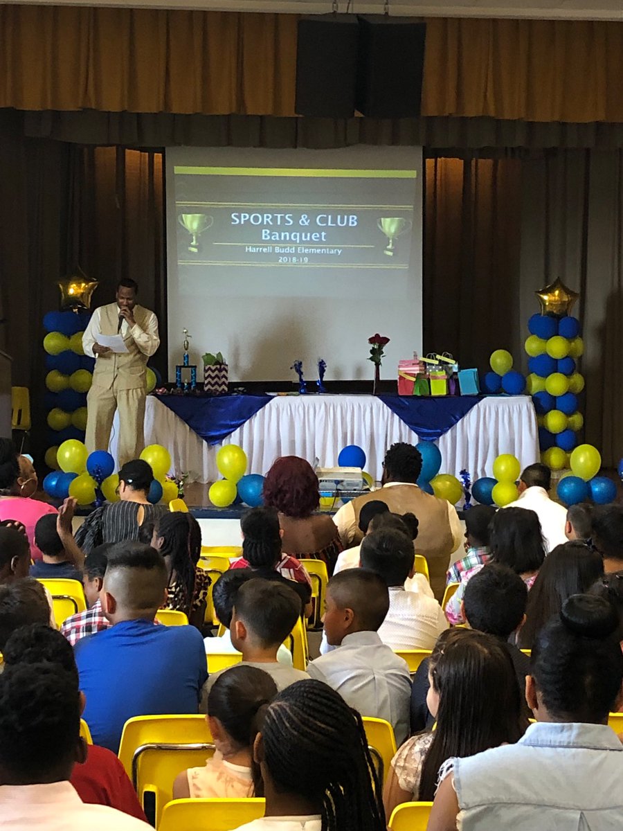 BuddLibrary's tweet image. The first annual #sports and #clubs banquet. #Celebrating our #students