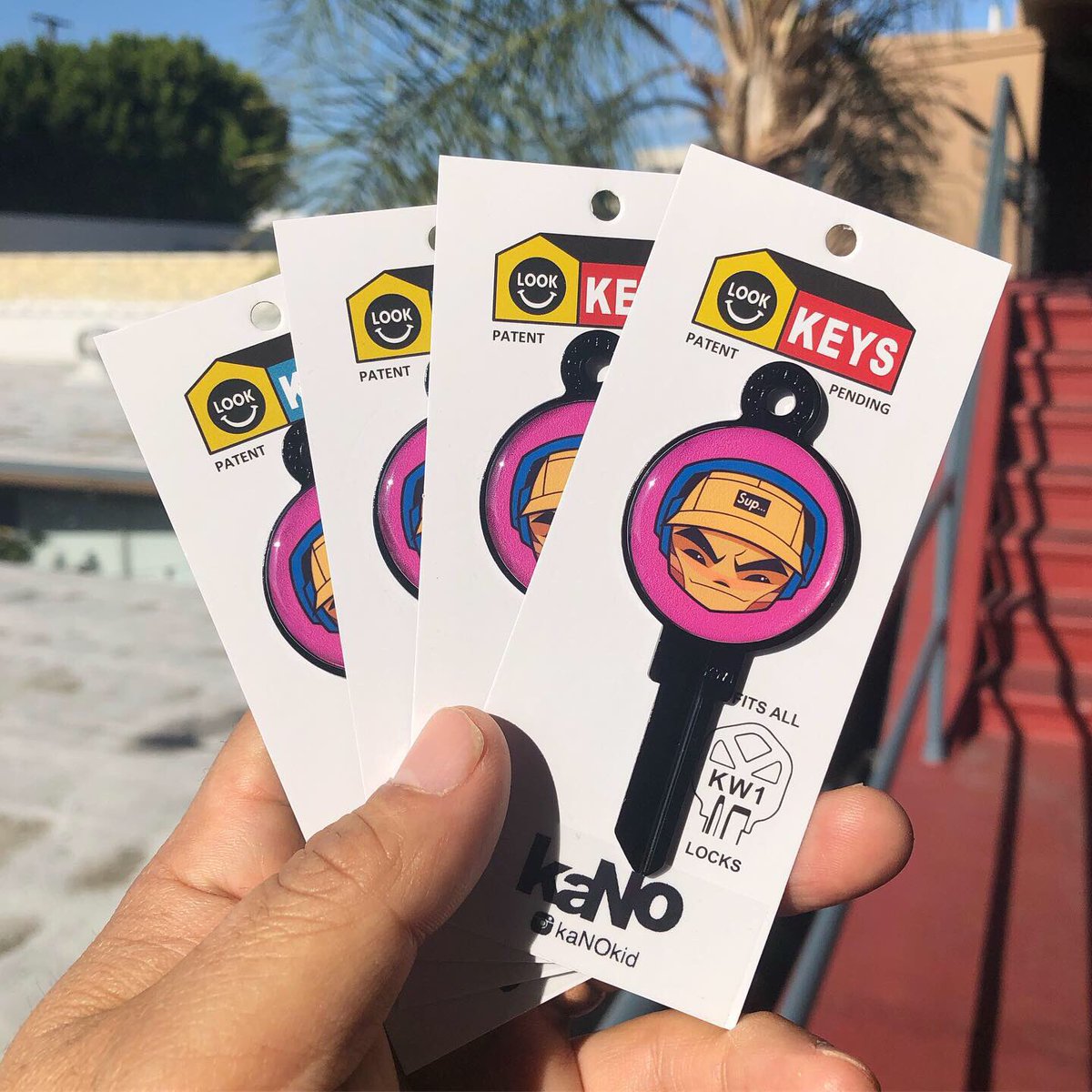 kaNO's tweet photo. New kaNO keys available at @lookkeys go cop that! #lookkeys #artkey https://t.co/vCT3dHAat4