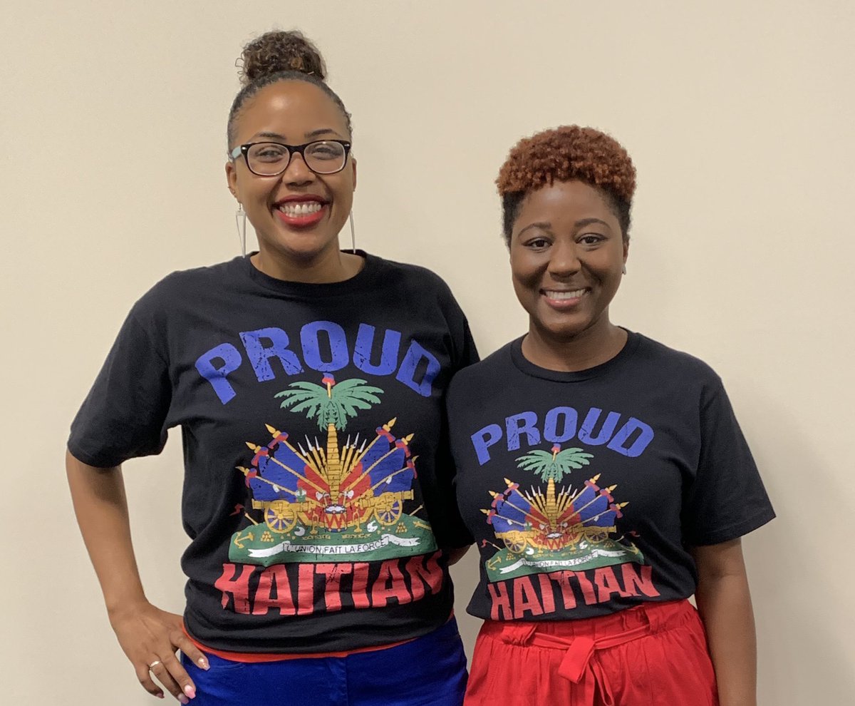 ProfeQuisqueya's tweet image. Great day at AHS today! Celebrated #HaitianFlagDay with my SisterFriend! We represented proudly! #UnityMakesStrength #LUNIONFAITLAFORCE #DjonDjon #May18 #ProudHaitians #CelebrateAuburn @AHSAuburnTigers