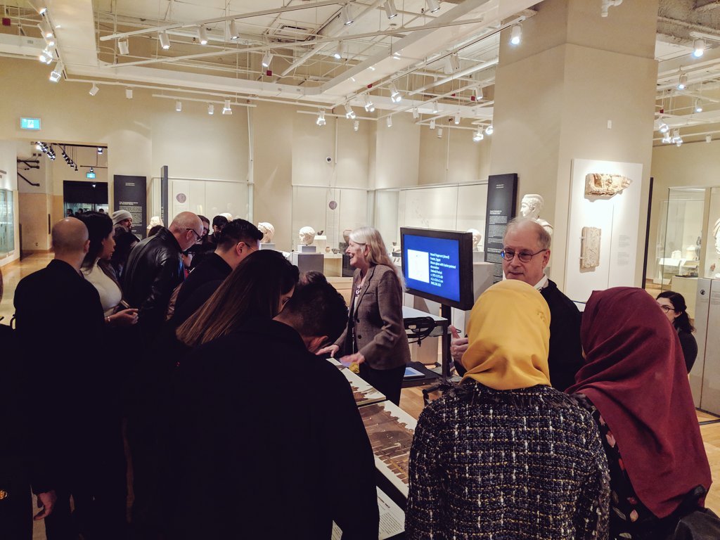 chernairn's tweet image. This year we managed to bring out #BehindTheScenes objects for visitors to #ExploreMW. Access to objects can be challenging at times (#conservationproblems) but why have artifacts if no one can see them?? #MuseumWeek #GazelleMummy #BookoftheDead #Egypt #MMSt50 #MMStTO #ROMToronto