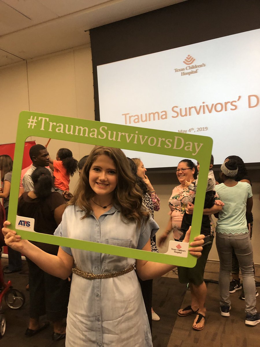 bnaikma's tweet photo. Yesterday was national trauma survivors day and we celebrated our @TexasChildrens trauma super-survivors! Beyond amazing to see how these children are coping and thriving. @TCHPediSurg @GarrettDHall #TCHTrauma https://t.co/7oJwqyV4wf