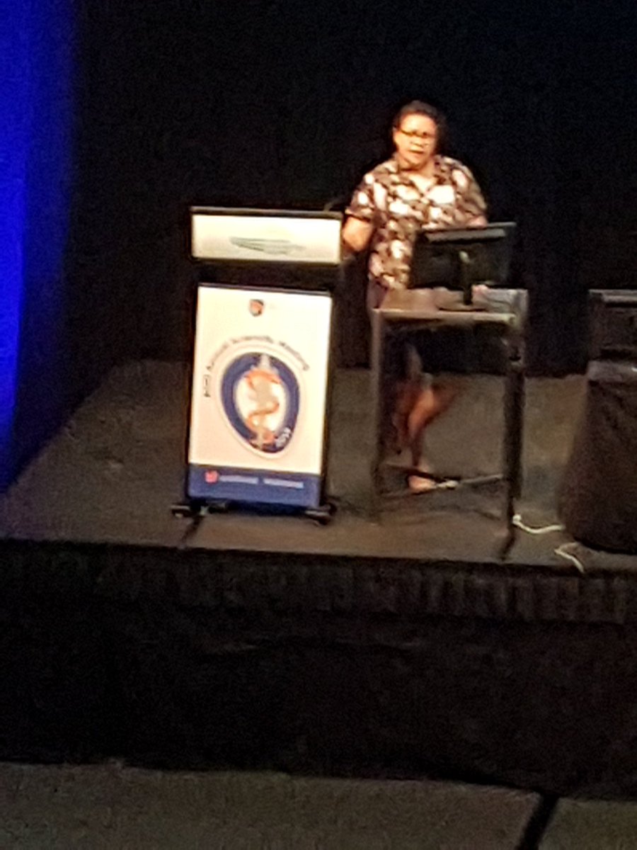 djurupin10's tweet photo. Fantastic to be listening to 2 deadly Aboriginal and Torres Strait Islanders doctors at the #ASID2019 Stressing the importance of our voices in health and access and treatment on country. #RHDA https://t.co/GFMrZYkzOx