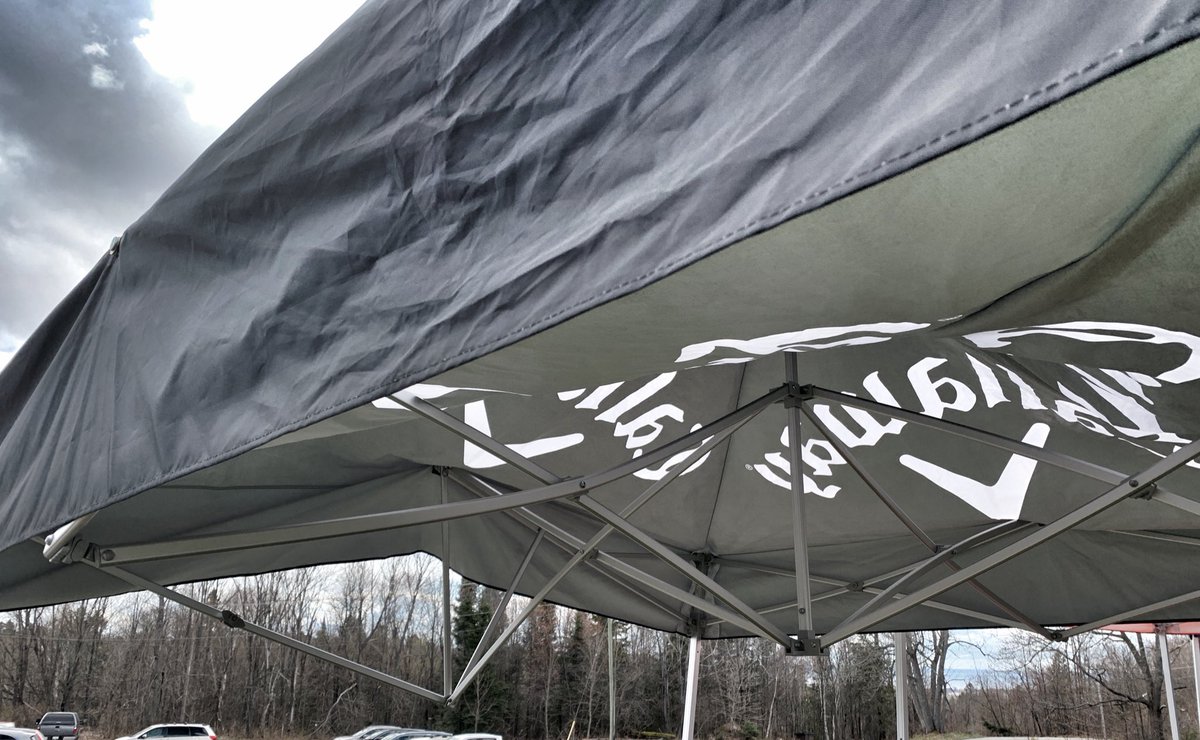 Rough start in northbay. One tent down but lots of <a href="/CallawayGolf/">Callaway Golf</a> fans. Great fit day at Nbcc. Thank you to <a href="/CallawayGolf/">Callaway Golf</a> M.S. Jeff Mancini.
