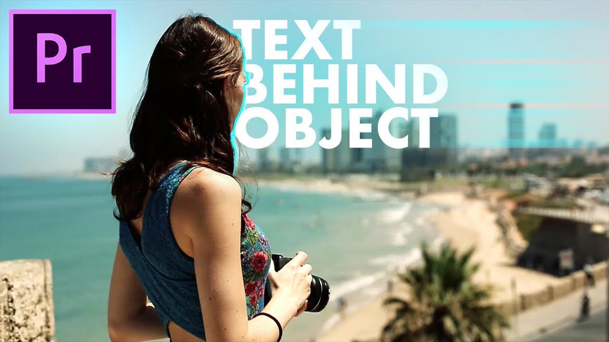 AdobeVideo's tweet photo. In less than five minutes, learn this quick shortcut for creating a cool Text Behind Object Effect in this walkthrough from @JustinOdisho. 📺 https://t.co/rnRRDtGk0N https://t.co/eccntArGRt