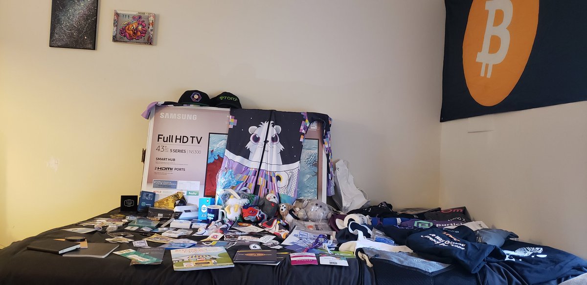 KennethBosak's tweet photo. My #Consensus2019 swag grab. https://t.co/kXv28Lzesw