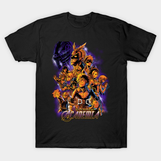 theshirtlist's tweet photo. hero academia T-Shirt - https://t.co/aGzG6dhioe My Hero Academia T-Shirt from @polkadotheroid &amp; @teepublic for just $13! https://t.co/H1aIU6hDyd