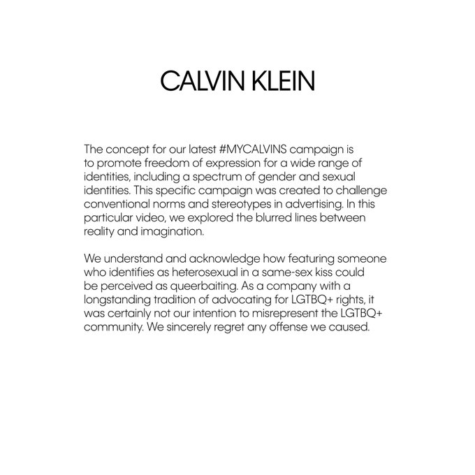 Calvin Klein Apologizes for Bella Hadid and Lil Miquela Ad
