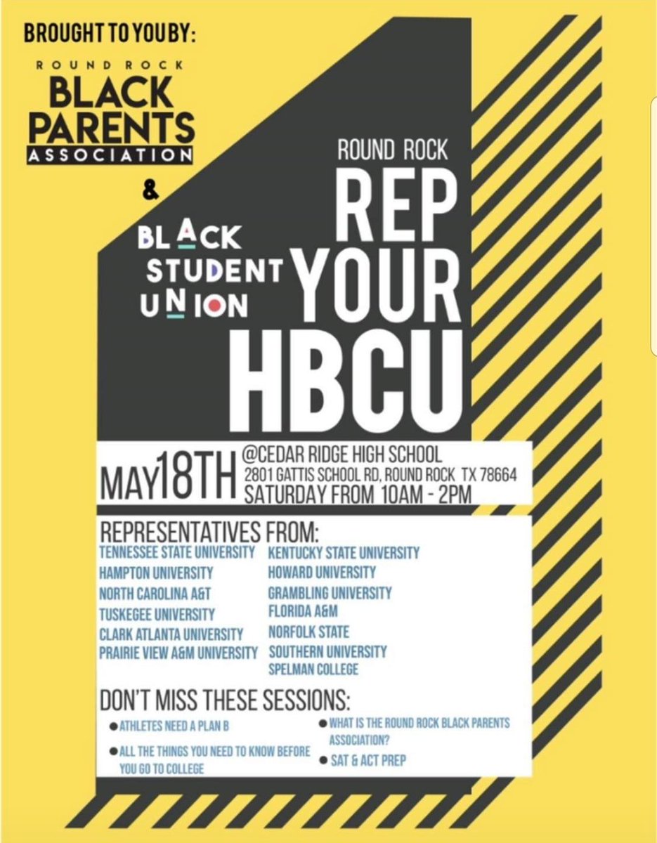 mcneilbsu's tweet photo. See you tomorrow at the HBCU Fair https://t.co/OwcaeX0eDT