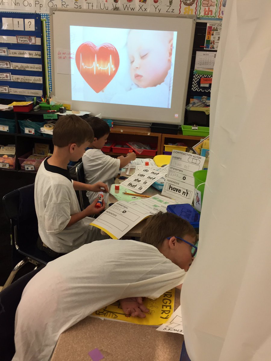 jrich1st's tweet photo. Surgeons on call:My little surgeons diagnosed the problem ( Silly Sums, Tangled Sentences, etc)and got busy with prognosis.#happyclassrooms #jnesrocks #oneathens https://t.co/y9JRgnnZ8h