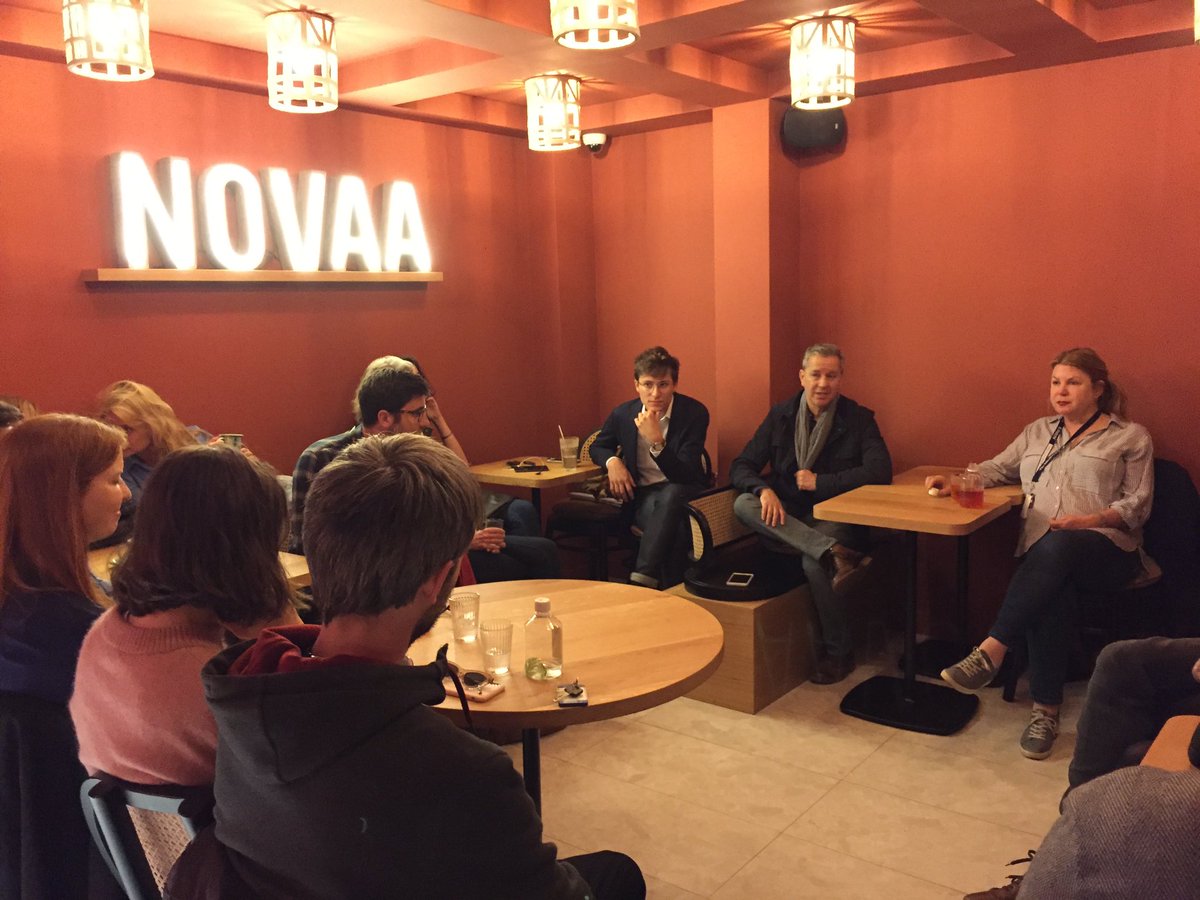 #storytellinginstitute meeting Rosanne Korenberg, producer. @uca_research <a href="/villecannes/">Cannes</a> <a href="/Festival_Cannes/">Festival de Cannes</a> <a href="/FondationUCA/">Fondation Université Côte d'Azur (UCA)</a> <a href="/canalplus/">CANAL+</a> <a href="/UCLA_TFT/">TFT at UCLA</a> <a href="/vivendi/">Vivendi</a> #screenwriting #script #movie #film