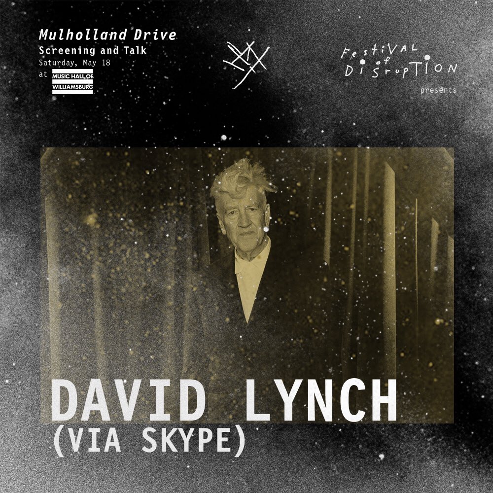 See you TOMORROW at <a href="/MusicHallofWB/">Music Hall of Williamsburg</a> for #MulhollandDrive with Justin Theroux and <a href="/DAVID_LYNCH/">David Lynch</a> (via Skype)!⁣
⁣⁣
Doors open at 11am.⁣⁣
⁣⁣
This is the girl.