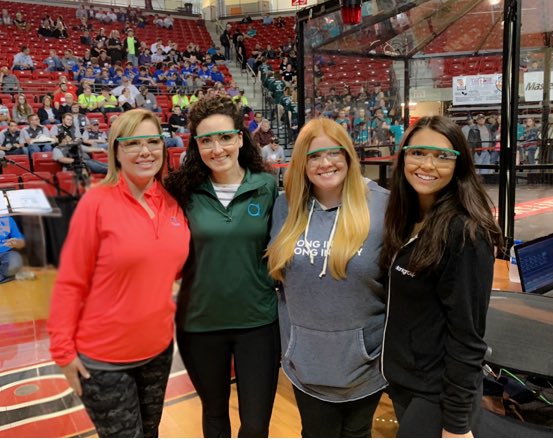 Friday night fun! <a href="/alliantgroup/">alliantgroup</a> in the house! So excited to be a part of the <a href="/goNRL/">NRL</a> <a href="/NTMATalk/">National Tooling & Machining Association</a> #Robotics #nationalchampionship