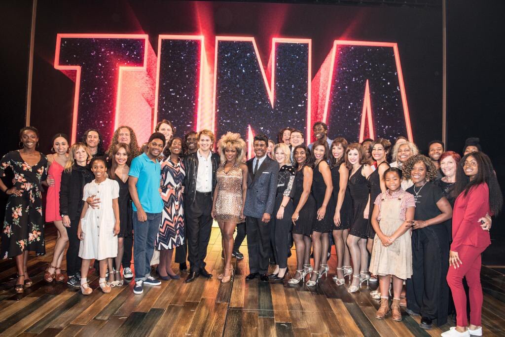 rlmconsultancy's tweet photo. The talent in @TinaTheMusical is absolutely outstanding. From the backing dancers, to the support acts to the stars of the show - done the story proud and got us up on our feet #rolling #TinaTheMusical https://t.co/mTPT9SuOEI