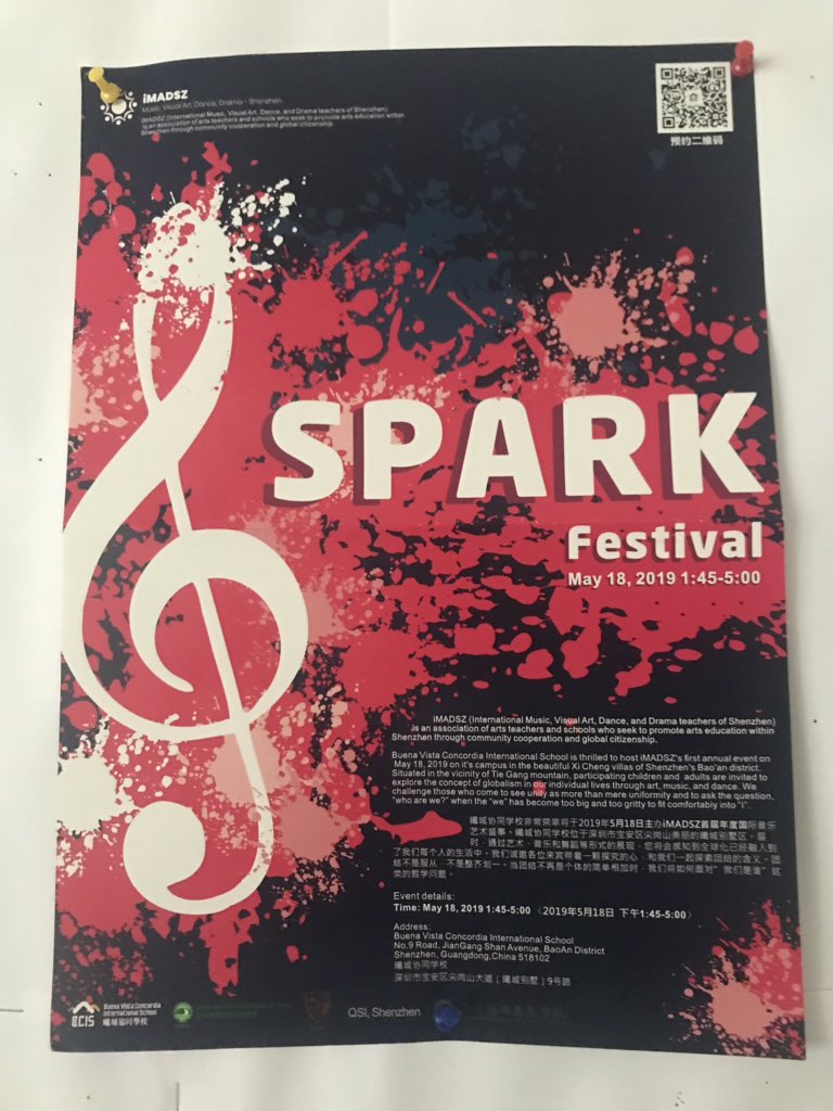We’re off to perform and make some art at iMADSZ #spark2019 arts festival today with other international schools around #shenzhen! #GoISNS #isnsarts #swisShenzhen #SWIS #QSI #BCIS <a href="/ISNS_School/">International School of Nanshan Shenzhen (ISNS)</a> <a href="/LiezlBoyd/">Liezl Boyd</a> <a href="/erniekboyd/">Ernie Boyd</a> <a href="/MirandaGodkin/">Miranda Godkin</a> #ArtsEd