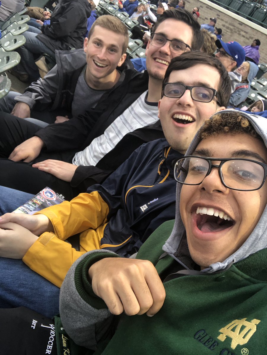 Some clubbers enjoying a night at the @SouthBendCubs ballpark! #sbcubs