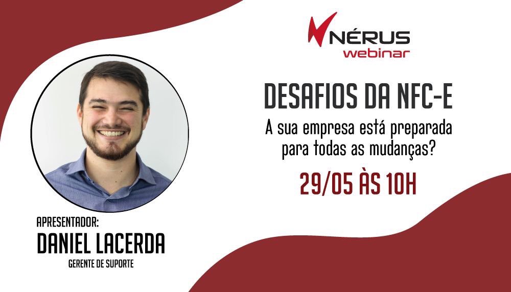 nerus_software's tweet image. A sua empresa está preparada para todas as mudanças da NFC-e? Assista nosso webinar e descubra tudo o que o você precisa saber sobre a NFC-e e alguns facilitadores para um processo mais ágil e com menos dor de cabeça! Faça sua inscrição: bit.ly/2JSJ0ds