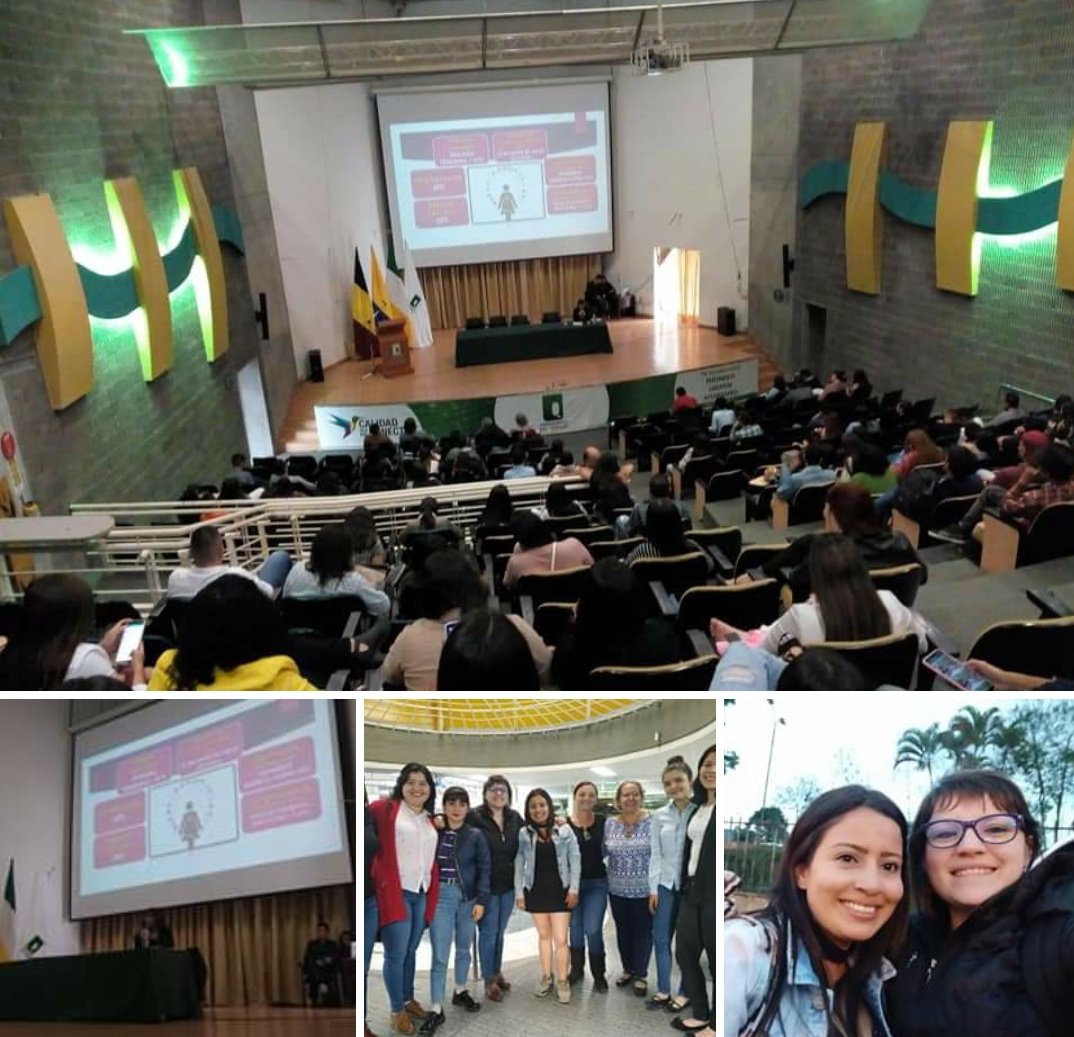Terminamos la semana en #Armenia compartiendo con los estudiantes de la <a href="/Uniquindio/">Uniquindío</a> la campaña #MenstruaciónLibreDeImpuestos ✊

Muy grato para mí aprovechar la visita al #EjeCafetero para compartir un rato con mujeres sindicalistas y líderes estudiantiles.

Seguimos soñando ✊✊