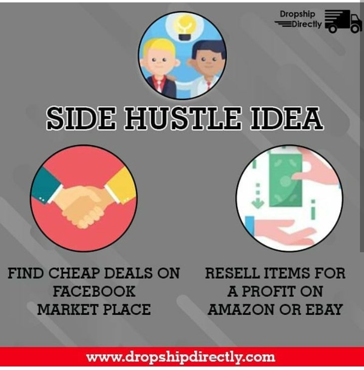 DDirectly's tweet photo. #sidehustle Ideas
👉Find Cheap deals on Facebook marketplace.
👉Resell Items for a profit on Amazon or eBay.

Purchase a pre-built dropshipping business from @DDirectly with a small investment of $999. 
Order today! Don't miss out on the offer. https://t.co/DcsrS3WTR8