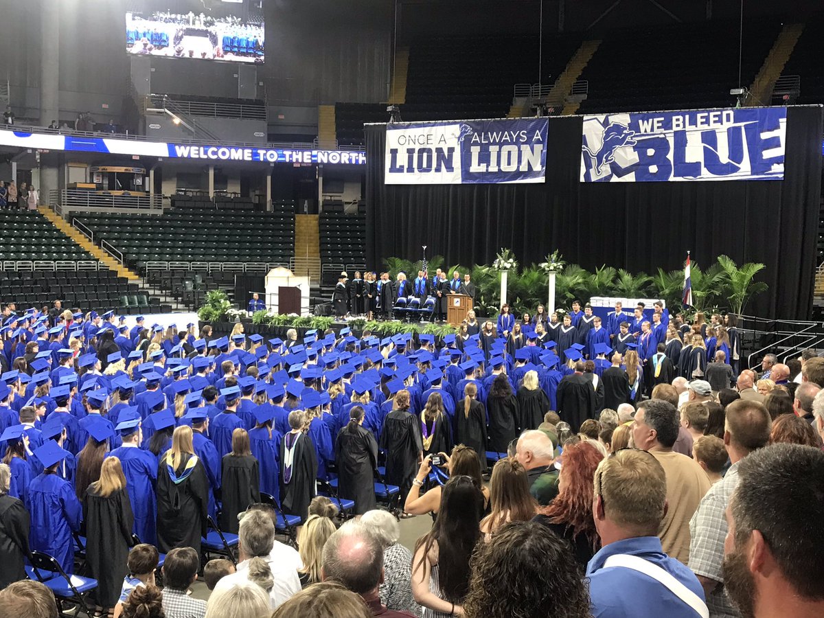 Congratulations to Hunter Dickemper and the 2019 Graduating Class of Northwest High School. #oncealion