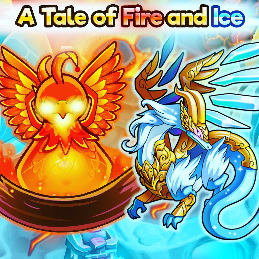 EverWingGame's tweet photo. Here’s a sneak peek of all the new content you will see when A Tale of Fire and Ice goes live! Read more: https://t.co/3z7YJJ9jYc https://t.co/08q8f97nlp