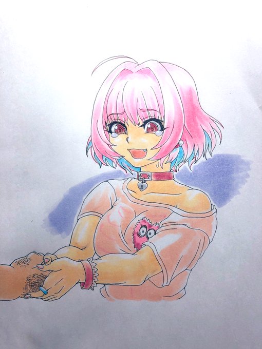 たまに使わないとコピックの勘が鈍る鈍る 