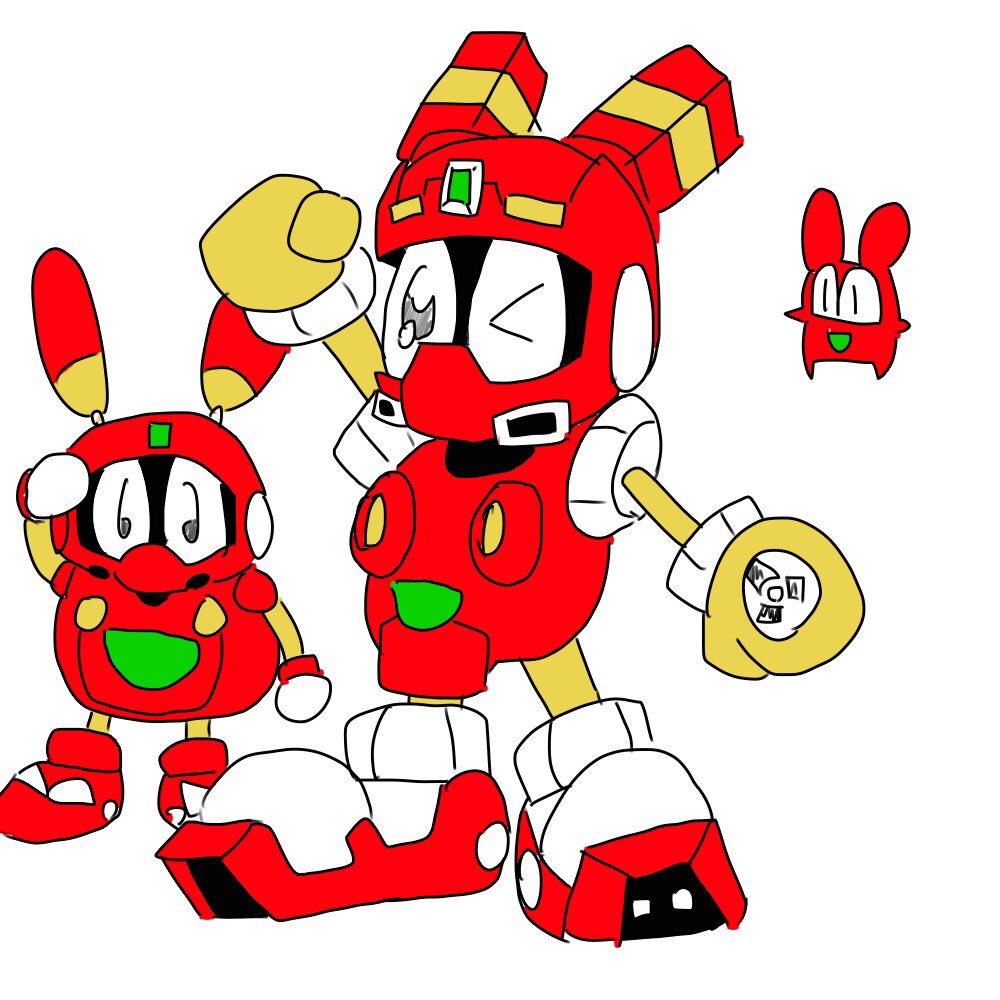 ハム芥ー ﾊﾑｱｸﾀｰ ロボまる ロボットポンコッツ 初見兎かと思ってたら頭のアンテなんだって ゲームと漫画のデザインのギャップよ 大体ロボポンは漫画のデザインが神 タル先生凄い おっぱいも凄い 漫画のロボまるは良い子過ぎて若干キャラが薄いけど天使