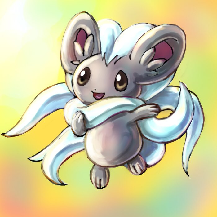 ポケモン チラチーノ ポケモン版深夜の真剣お絵描き60分一本勝負 かおす Skebお仕事募集中のイラスト