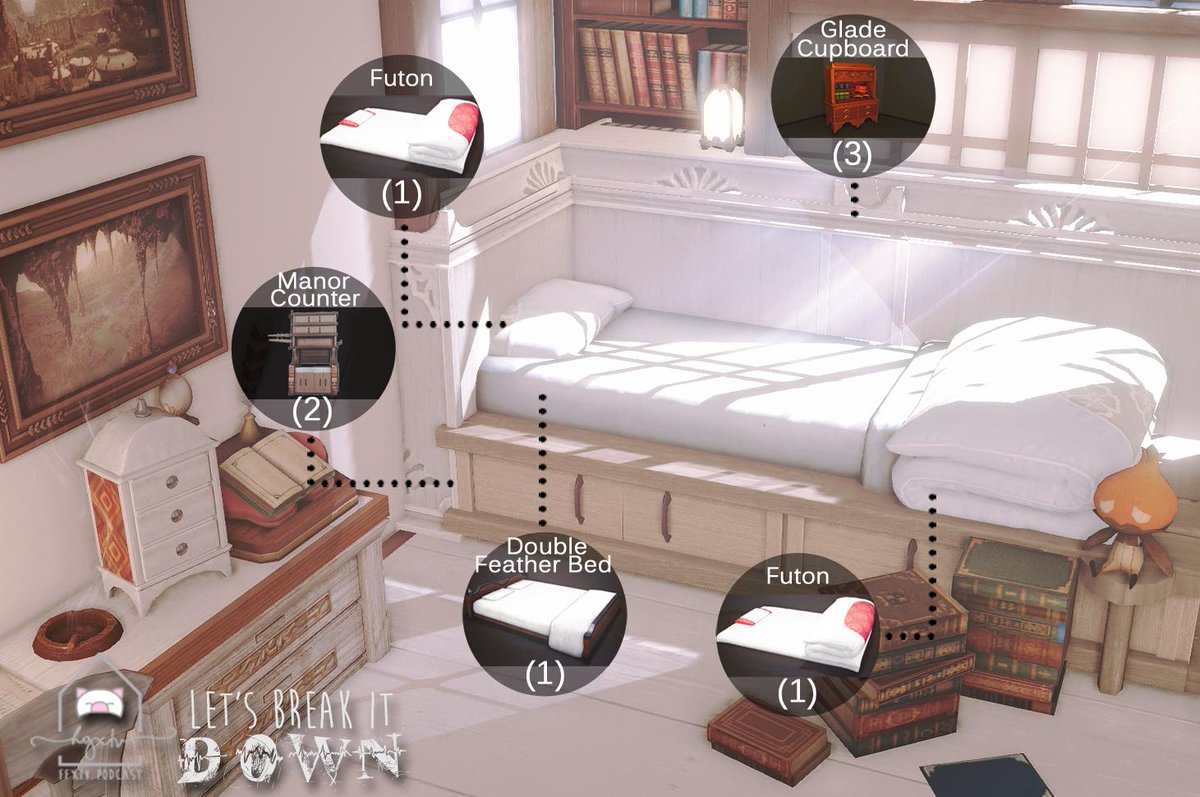 futon mattress on bed ffxiv
