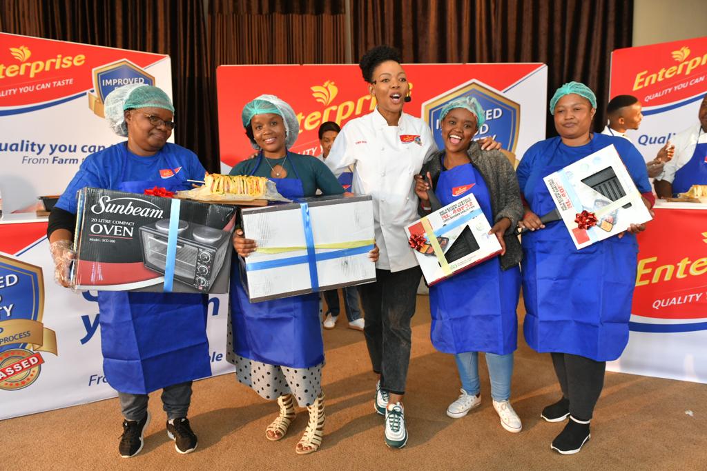 And that's a wrap! Thank you to the wonderful ladies in Tembisa for joining #LunchWithEnterprise and <a href="/Chef_Nti/">Chef Nti</a> today.