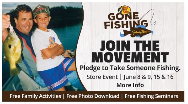 Gone Fishing, Take the Pledge