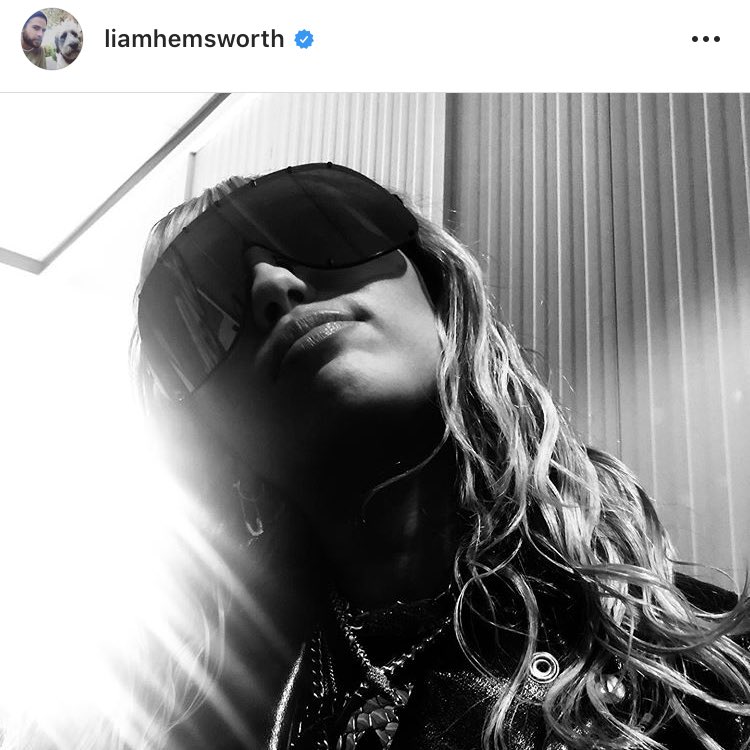 MissAPink25's tweet photo. Liam posted these pics of Miley on Instagram:

“I’d say there’s a 48% chance I’m actually the BEST photographer ever.”

“Girls got talent. She might just make it.. WOW to the awesome dude (me) for taking such an incredible photo. #husbandgoals ;)” https://t.co/3yeXuT8lnr