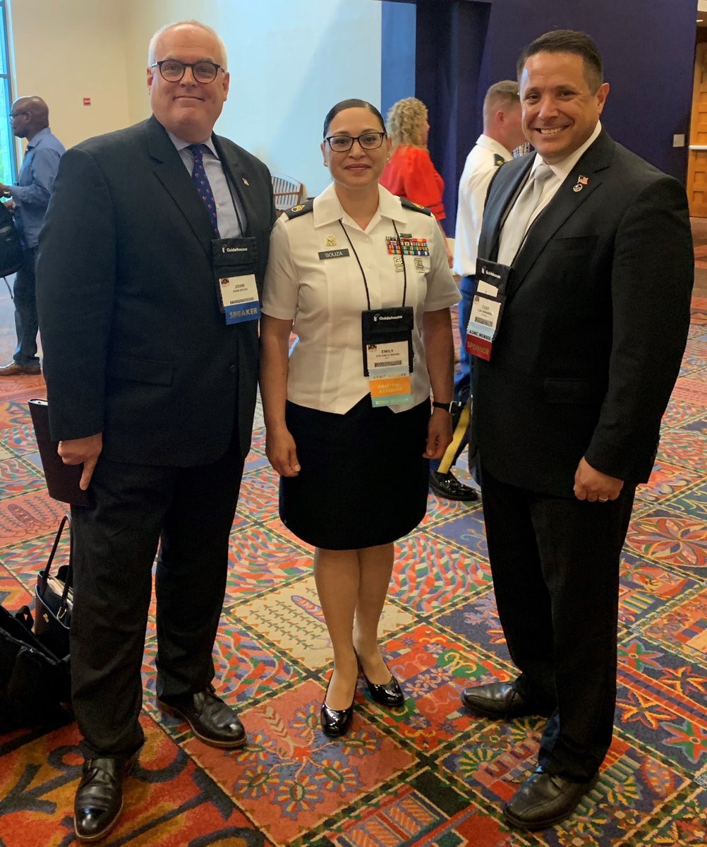 DCUC_HQ's tweet photo. DCUC President & CEO, @MoneyHernandez1 along with #AFFN President & CEO, John Broda, presented in support of the DoD and the US Army Finance Command, Training with Industry Program at @asmctweets #PDI2019 in San Antonio this past week. https://t.co/MKZuAErF49