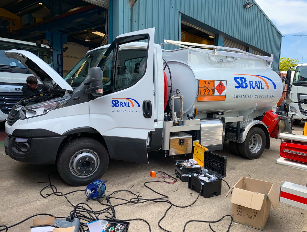 trackmyvan's tweet image. Great 4 camera CCTV install by our team, using quality equipment from @VPCameras @TankTestingUK @IVECOUK #daily ADR spec for Mini Tanker!