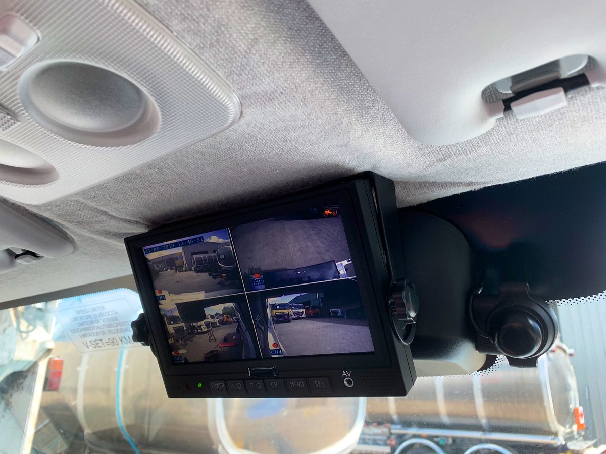trackmyvan's tweet image. Great 4 camera CCTV install by our team, using quality equipment from @VPCameras @TankTestingUK @IVECOUK #daily ADR spec for Mini Tanker!